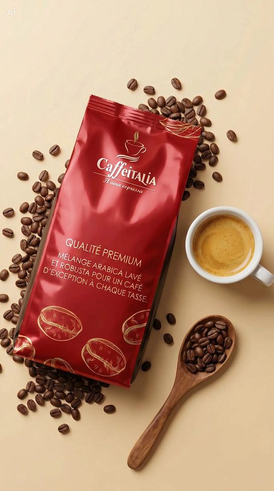 1KG Café en Grain -Qualité Premium