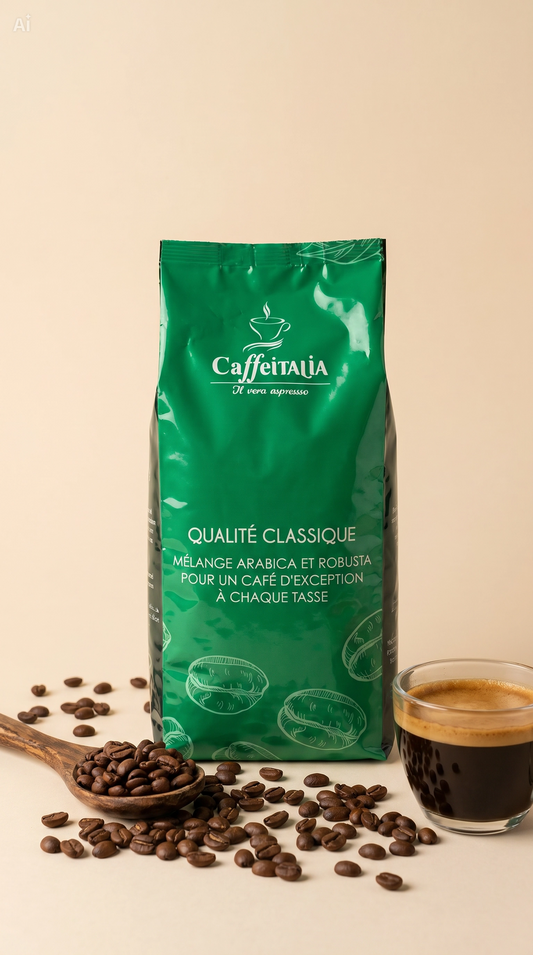 1KG Café en Grain - Qualité Classique